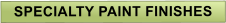 SPECIALTY PAINT FINISHES